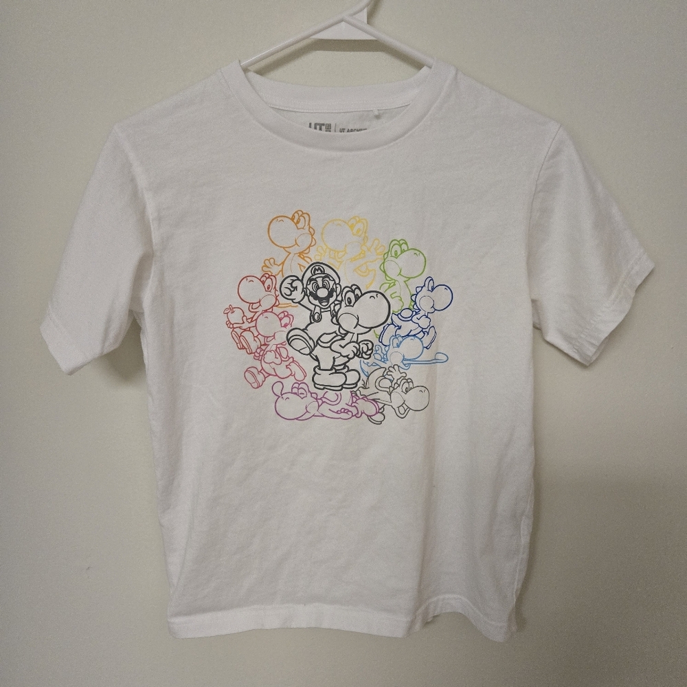 Uniqlo Kids UT Archive Super Mario Short Sleeve Graphic T-Shirt